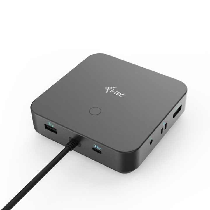 i-tec USB-C HDMI Dual DP Docking Station with Power Delivery 100 W +…