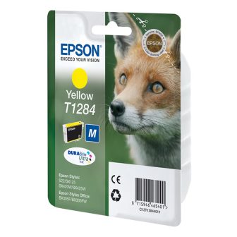 Cartucho Epson Fox T1284 amarelo