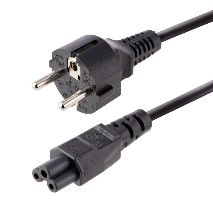 StarTech.com 3m Replacement Laptop Power Cable, EU Schuko to C5, 2.5A…
