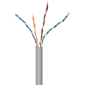 Gembird UPC-5004E-SOL cable de red Gris 304,8 m U/UTP (UTP)