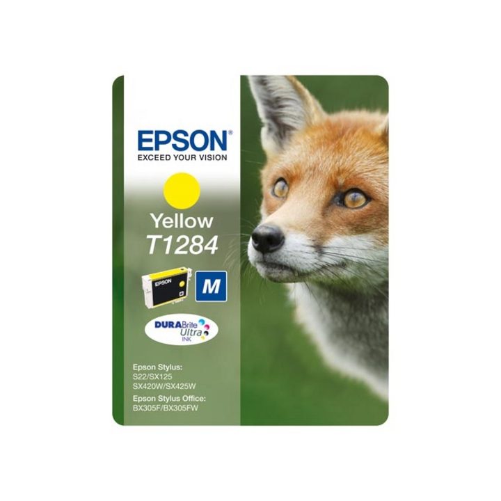 Epson Fox T1284 Yellow Ink Cartridge