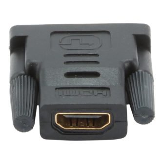Gembird Conversor DVI-D (M) 18+1p para HDMI (H) (A-HDMI-DVI-2)