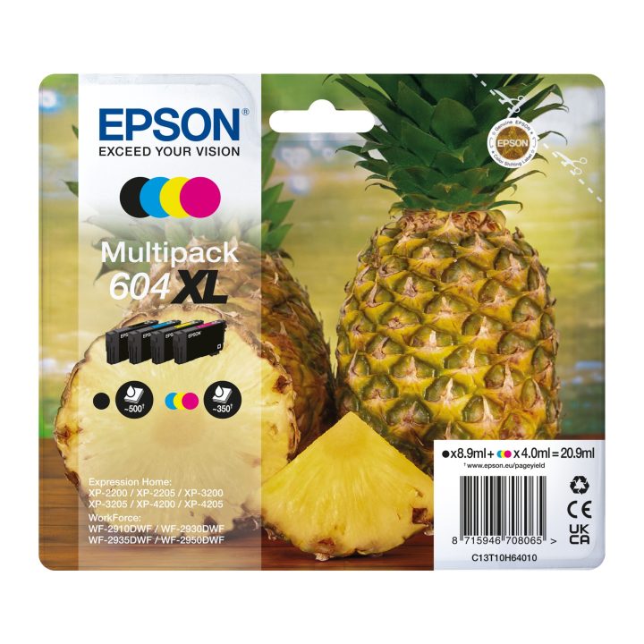 Epson Multipack 4-colours 604XL Tinta