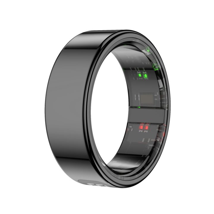 Leotec LESR01K08 LED Activity Tracker Smart Ring IPX8 Black