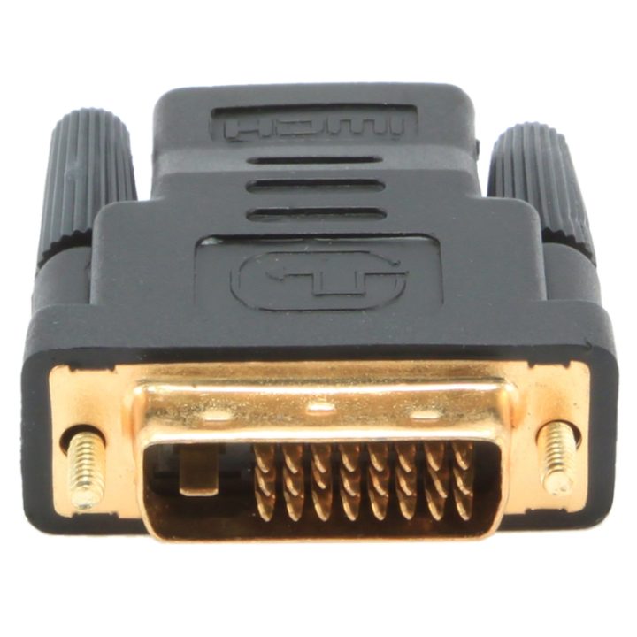 Gembird Conversor DVI-D (M) 18+1p para HDMI (H) (A-HDMI-DVI-2)