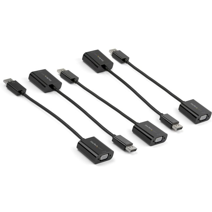 StarTech.com 5-Pack DisplayPort to VGA Adapters - Active DisplayPort…