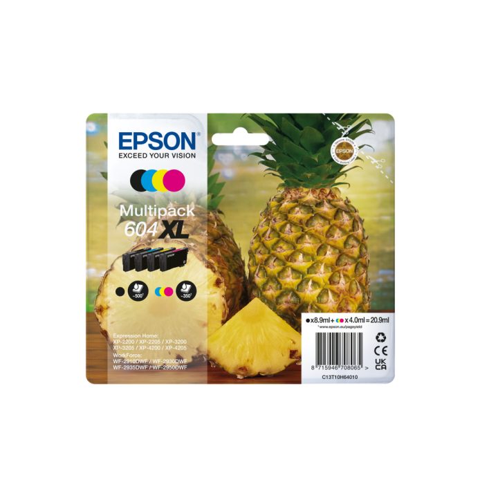 Epson Multipack 4-colours 604XL Tinta