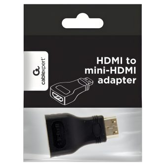 Gembird A-HDMI-FC Gender Changer for Mini-HDMI Cable Black