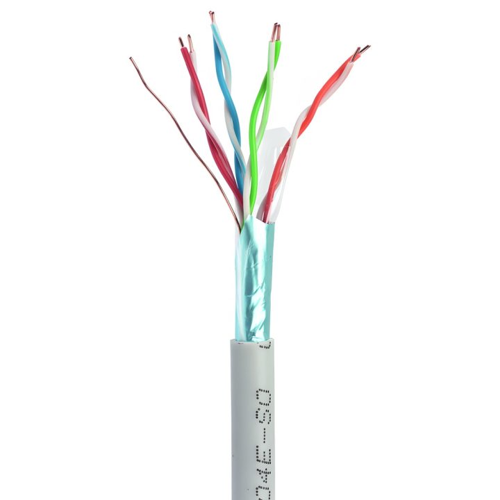 Gembird Cat5e, 305m Network Cable Gray F/UTP (FTP) (FPC-5004E-SOL)