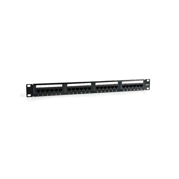 2LAN Patch Panel 19" CAT6 24 Ports UTP (ARAP19C624UTP)