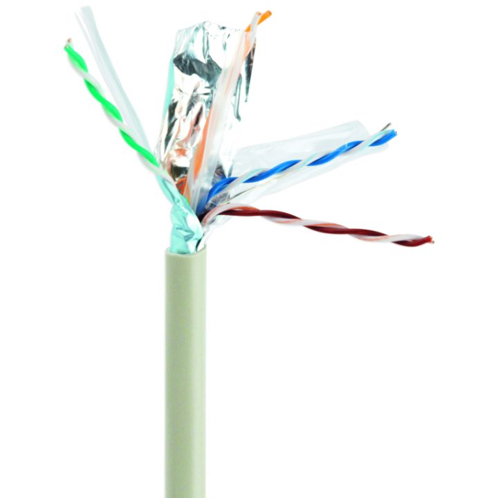 Gembird CAT6 FTP (CCA) LAN Cable, solid 100 m (FPC-6004-SOL/100)