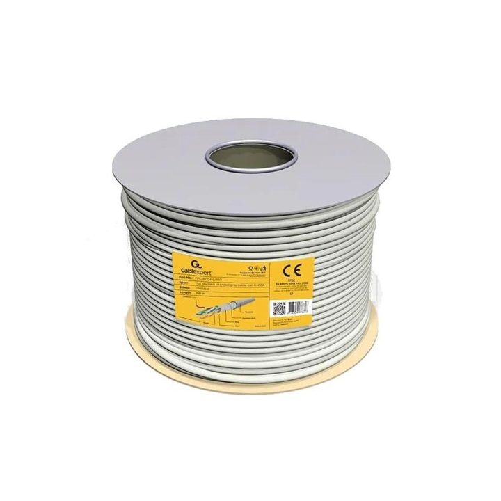 Gembird LAN Cable FTP CAT6 (CCA) Eca, 100 m (FPC-6004-L/100)
