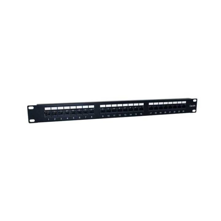 2LAN Patch Panel 19" CAT6A 24 Portas UTP (ARAP19C6A24UTP)