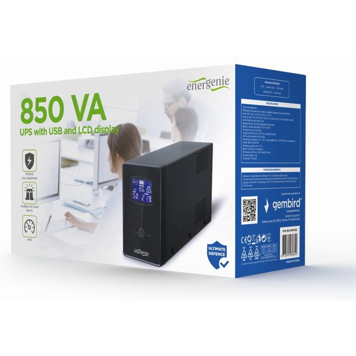 Gembird EG-UPS-032 sistema de alimentación ininterrumpida (UPS) 0,85…