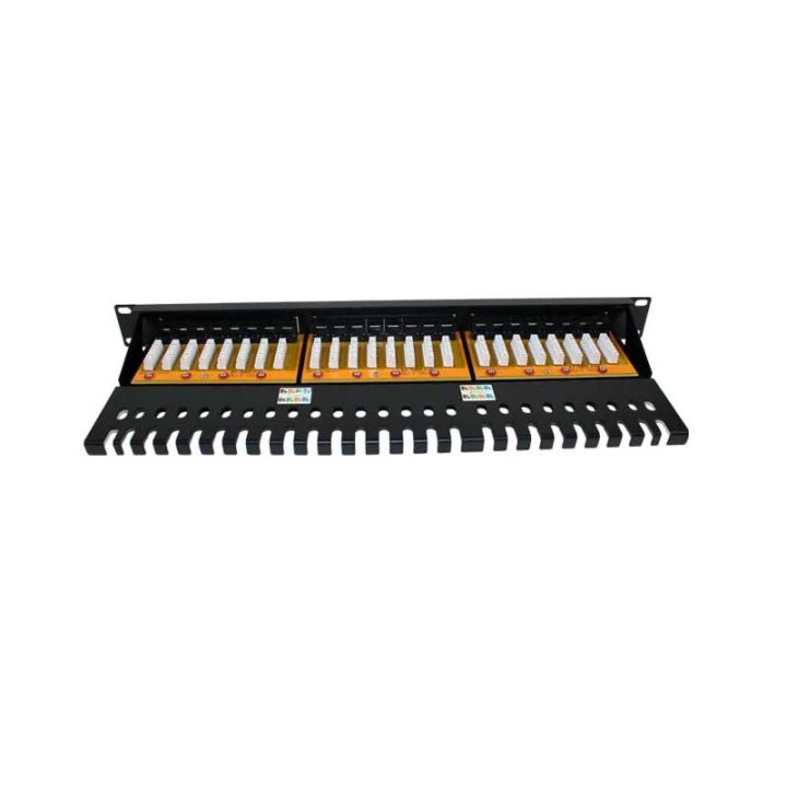 2LAN Patch Panel 19" CAT6A 24 Portas UTP (ARAP19C6A24UTP)