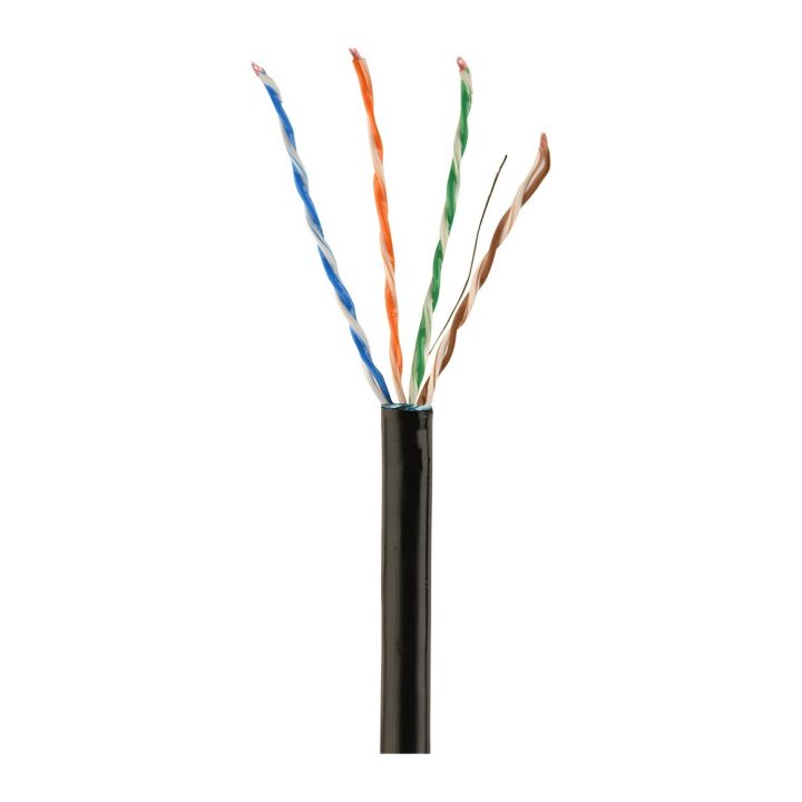 Gembird CAT5e FTP 305m Network Cable Black F/UTP (FTP)…