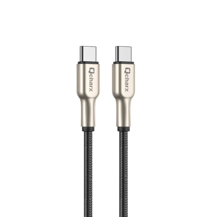 Qcharx International Cable Qcharx New York USB-C to USB-C 3A 20W-1 m…