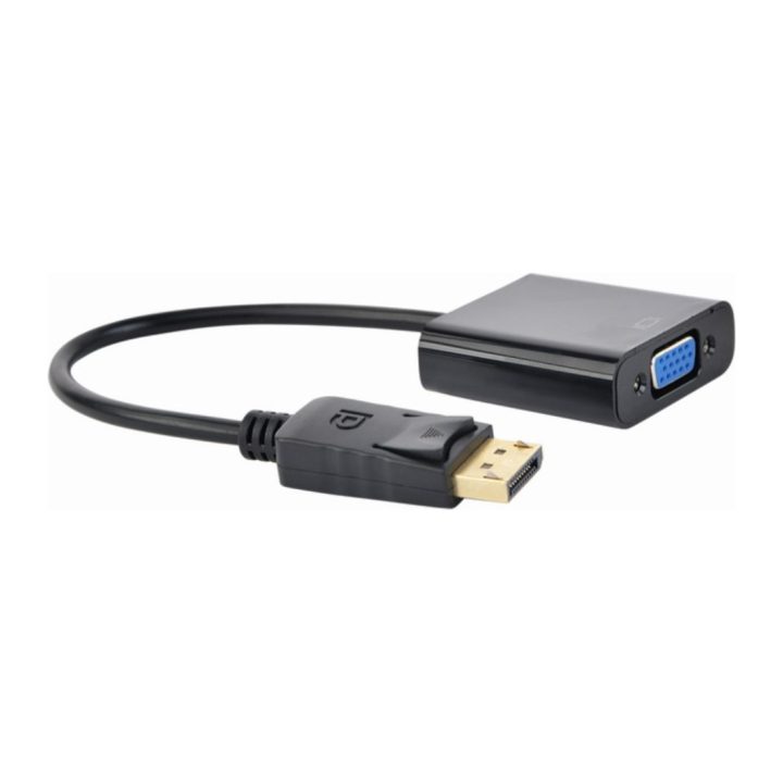 Gembird DisplayPort to VGA Adapter Cable, Black (A-DPM-VGAF-02)