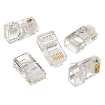 Gembird Conector RJ45 Cat.5 UTP Sólidos (50 un.) (LC-8P8C-001/50)
