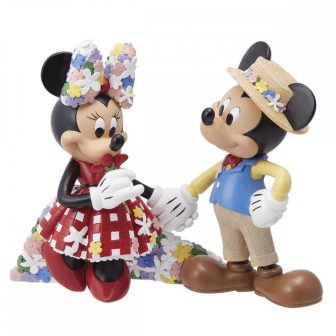 Enesco Disney Mickey and Minnie Botanical Figure (6014864)