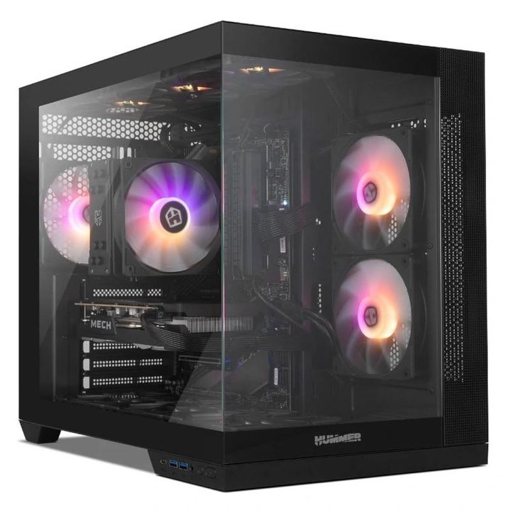 NOX Hummer Astra Neo Black Mid-Tower (NXHUMMERASTRANEOBK)