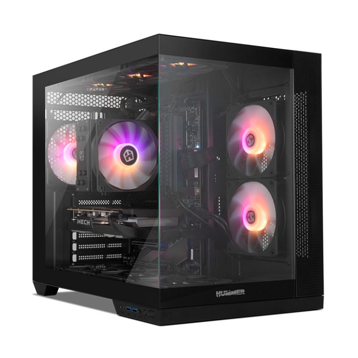 NOX Semitorre Hummer Astra Neo Negra (NXHUMMERASTRANEOBK)