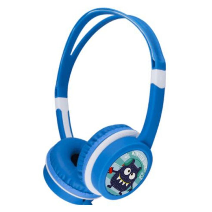 Gembird MHP-JR-B Auriculares com Fio de Arco Azul