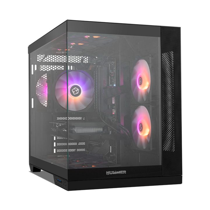 NOX Hummer Astra Neo Black Mid-Tower (NXHUMMERASTRANEOBK)