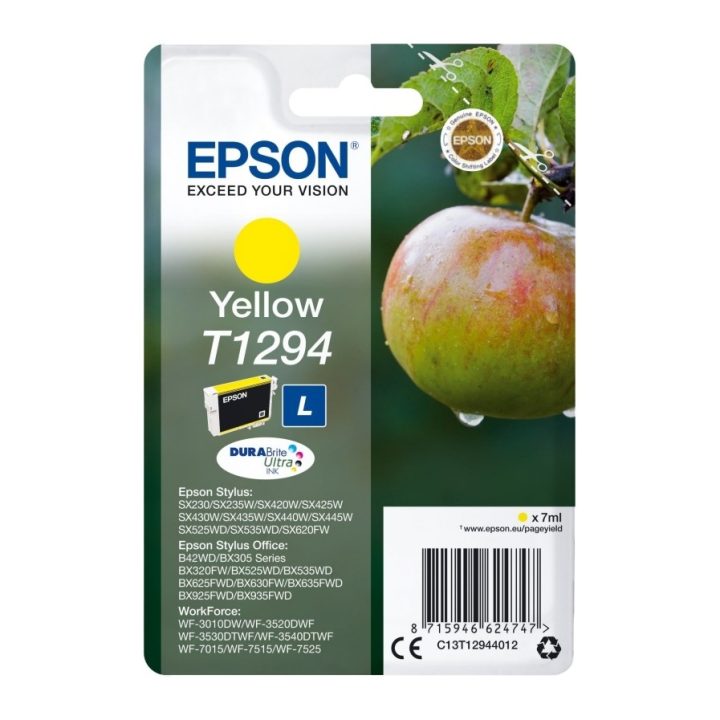 Epson Apple Yellow Ink T1294 DURABrite Ultra Apple