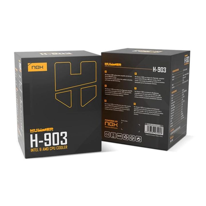 Nox Hummer H-903 Intel & AMD PWM Black (NXHUMMERH903)