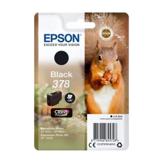 Cartucho de tinta Epson C13T37814010 singlepack preto 378 Claria…