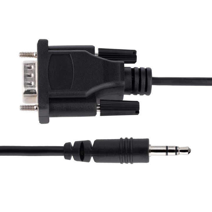 StarTech.com 1m DB9 to 3.5mm Serial Device Configuration Cable -…
