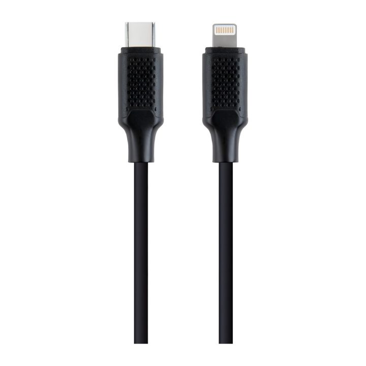 Gembird CC-USB2-CM8PM-1.5M Lightning Connector Cable 1.5 m Black