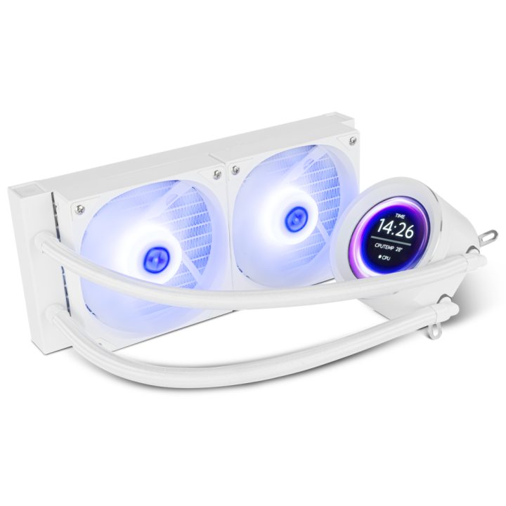NOX hummer x-240 LCD | kit rl 240 LCD blanco (NXHUMMERX240LCDWH)