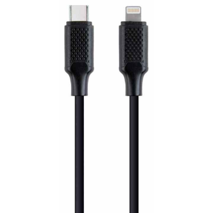 Gembird CC-USB2-CM8PM-1.5M Lightning Connector Cable 1.5 m Black