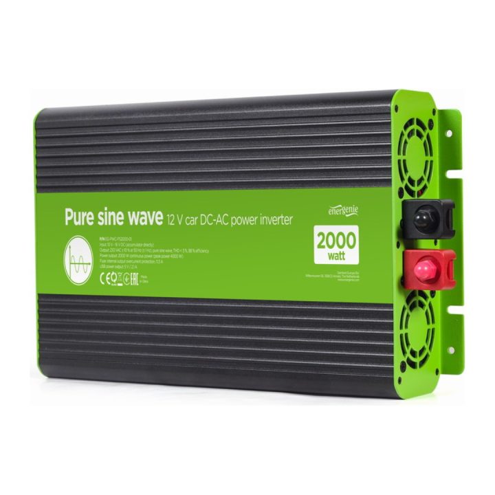 Adaptador e inversor de corrente para automóvel EnerGenie…