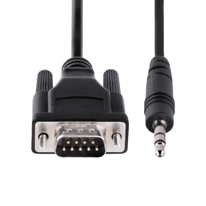 StarTech.com 1m DB9 to 3.5mm Serial Device Configuration Cable -…