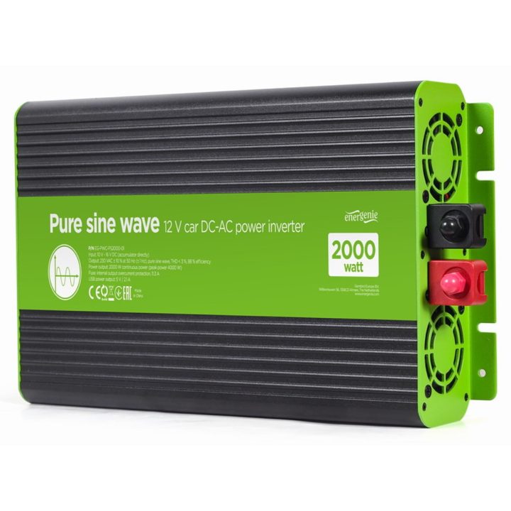 Adaptador e inversor de corrente para automóvel EnerGenie…