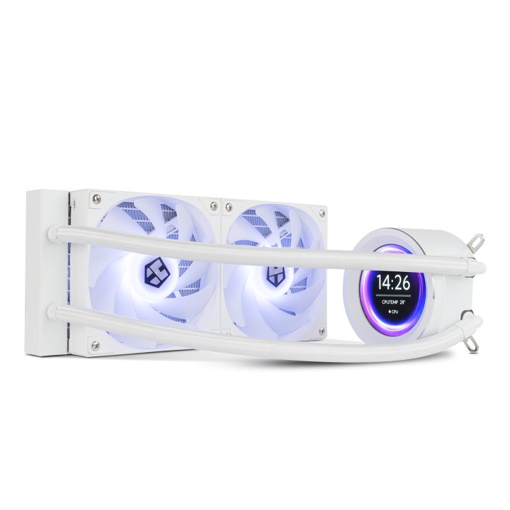 NOX hummer x-240 LCD | kit rl 240 LCD blanco (NXHUMMERX240LCDWH)