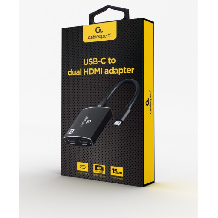 Gembird A-CM-HDMIF2-01 HDMI Cable 0.15 m HDMI Type C (Mini) Black