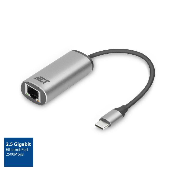 ACT AC7081 hub de interface USB 3.2 Gen 1 (3.1 Gen 1) Type-C 2500…