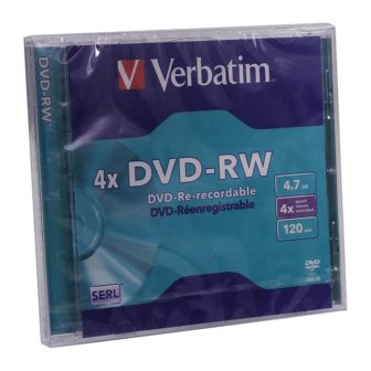 Verbatim DVD-RW 4.7GB 4x 5-pack Advanced SERL (43285)