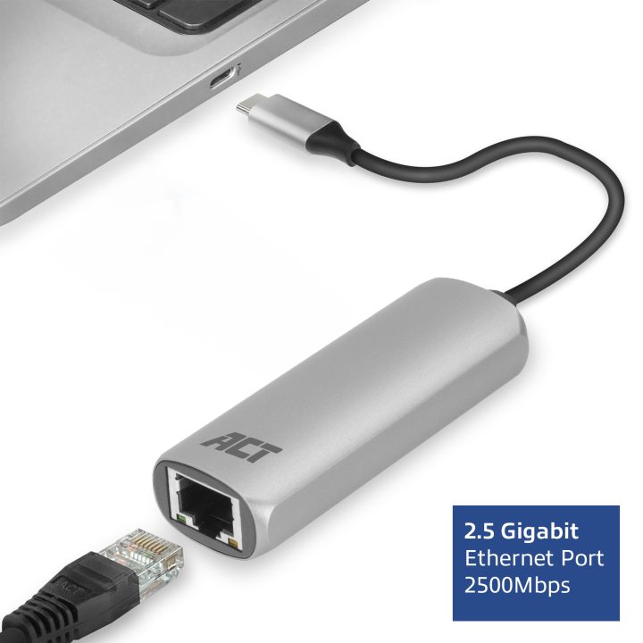 ACT AC7081 USB 3.2 Gen 1 (3.1 Gen 1) Type-C Interface Hub 2500 Mbit/s…