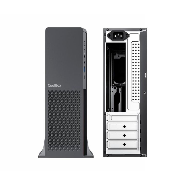 CoolBox CAIXA MATX SLIM T313 USB-C 3.2 GEN1 FTE.300SBZ 300W 80+ BRONZE
