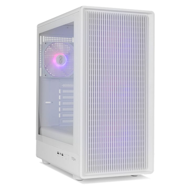 NOX Semitorre INFINITY IOTA ARGB Branco USB 3.0 (NXINFTYIOTAWH)