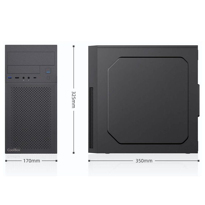 Caja ordenador CoolBox M680 matx negra (COO-PCM680-0)