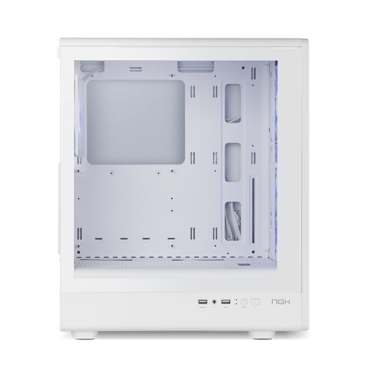 NOX Semitorre INFINITY IOTA ARGB Branco USB 3.0 (NXINFTYIOTAWH)