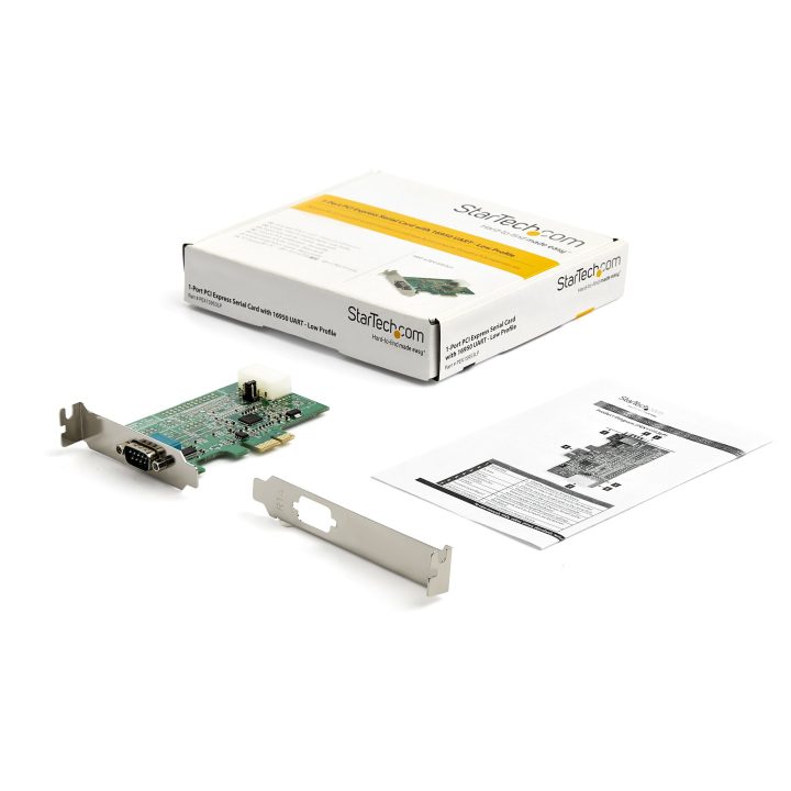 StarTech.com Placa Adaptadora Série PCI Express RS232 de 4 Portas -…