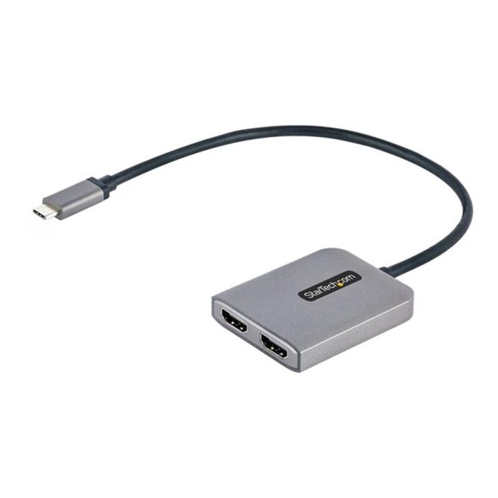 StarTech.com Adaptador USB-C a HDMI Doble - Hub MST USB Tipo C -…