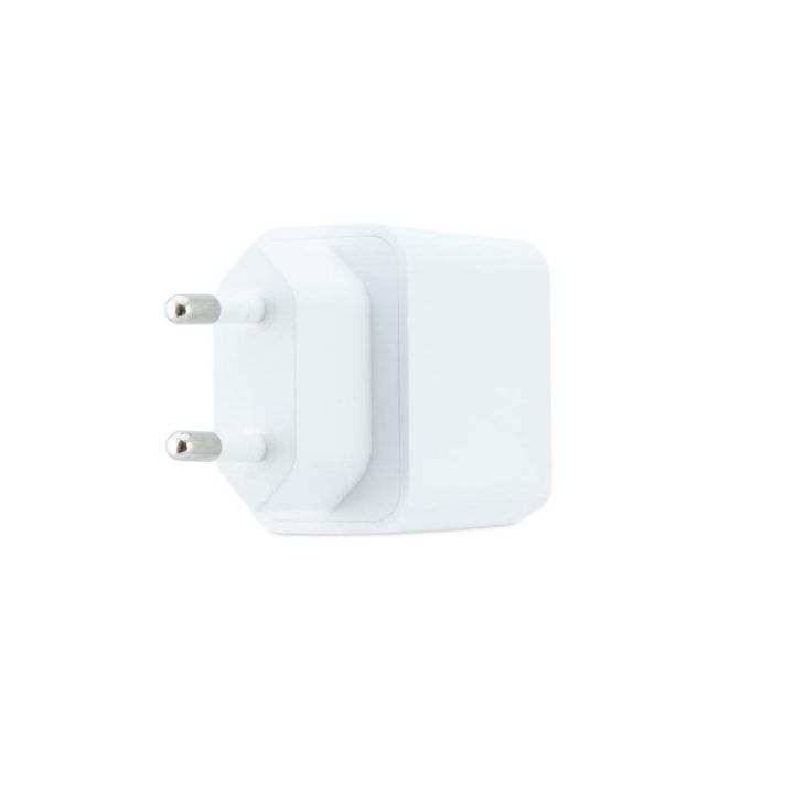 CoolBox CARGADOR GAN 30W USB-C/USB-A PARED